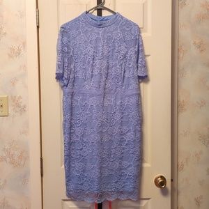 Shein curve 2x lace dress new without tags